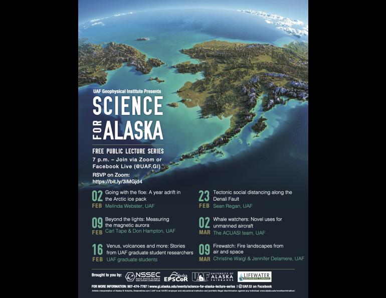 UAF announces 2021 Science for Alaska Lecture Series lineup